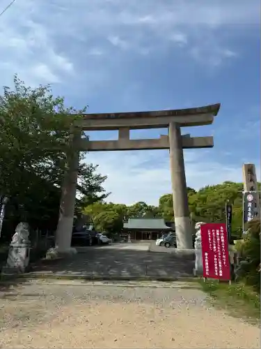 熊本縣護國神社の鳥居