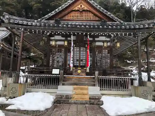 意冨布良神社の本殿・本堂