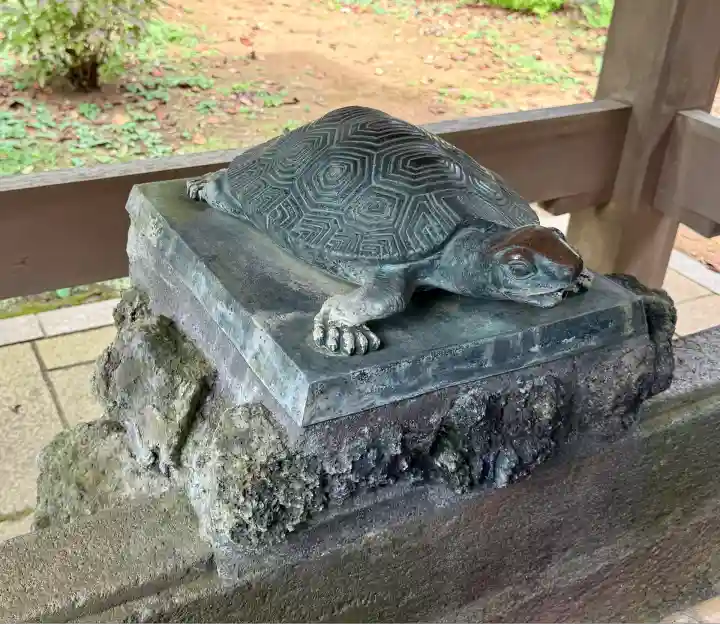 江島神社の手水舎