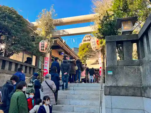 天祖神社の鳥居