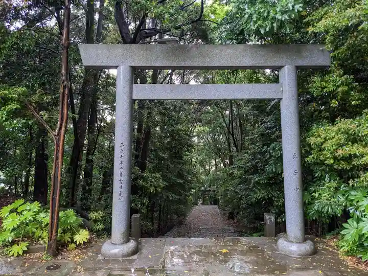 滑石太神宮の鳥居