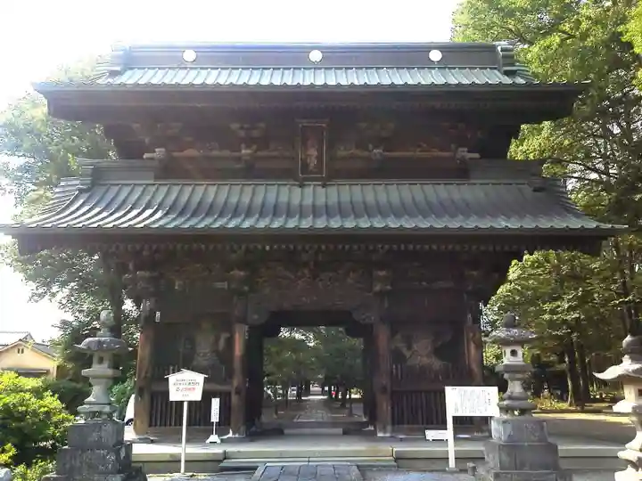 妻沼聖天山歓喜院の山門・神門