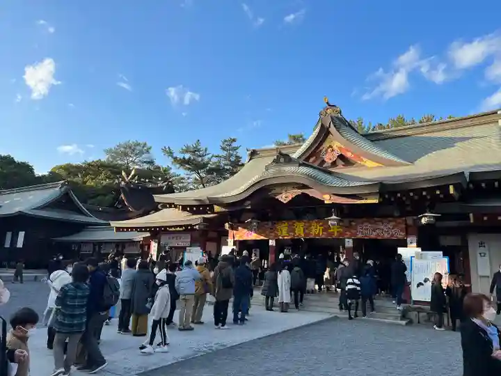 福山八幡宮の本殿・本堂