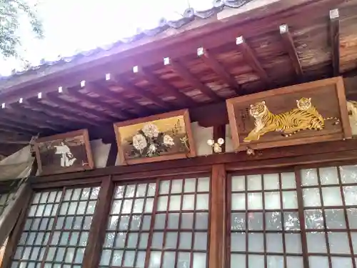 丸山神明社の絵馬