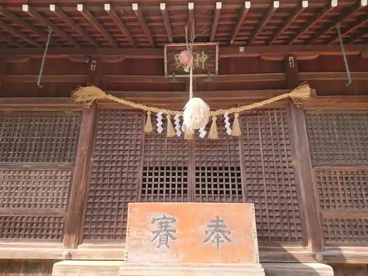 神明社の本殿・本堂