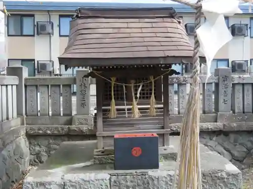 筑摩神社の末社