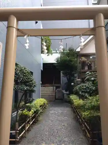 天祖神社の鳥居