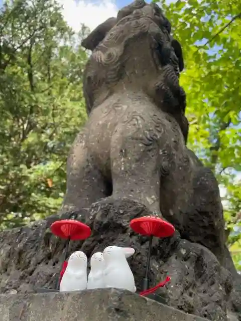 彌彦神社 (伊夜日子神社)の狛犬