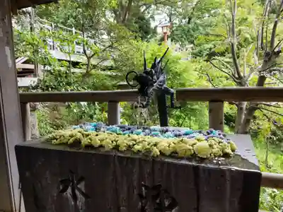 明王院（満願寺別院）の手水舎