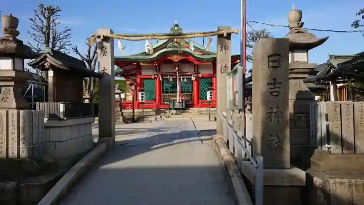 日吉神社の本殿・本堂