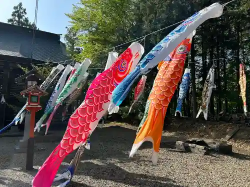 滑川神社 - 仕事と子どもの守り神(福島県)