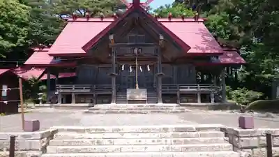 松前神社の本殿・本堂