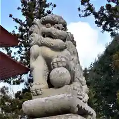 隠津島神社の狛犬