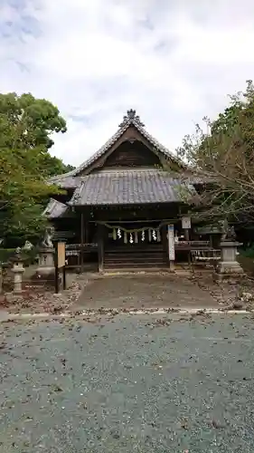 曽許乃御立神社の本殿・本堂
