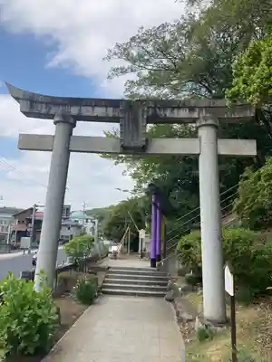 足利織姫神社の鳥居