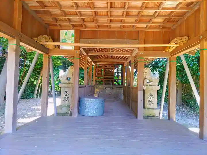 八劔社の本殿・本堂