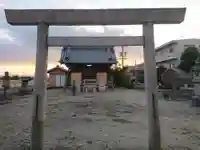神明社(四郎兵衛)の鳥居