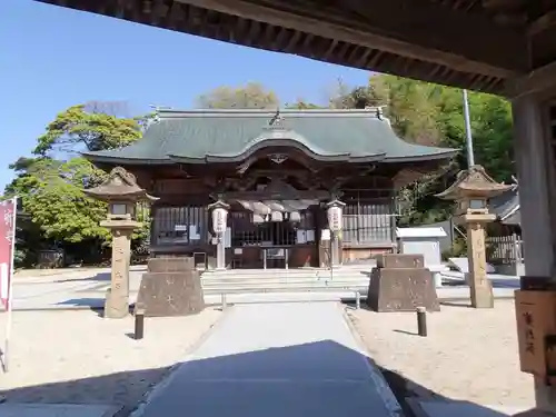 賣豆紀神社の本殿