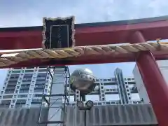 アクアシティお台場神社の鳥居