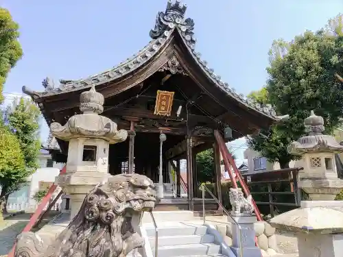 八劔社（石仏）の本殿・本堂