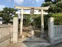 白幡天神社の鳥居