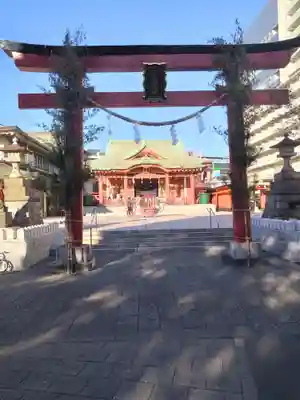 東京羽田 穴守稲荷神社の鳥居
