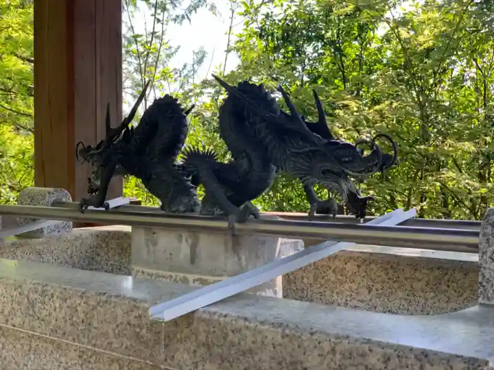 常陸国出雲大社の手水舎