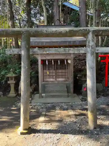 白笹稲荷神社の末社・摂社