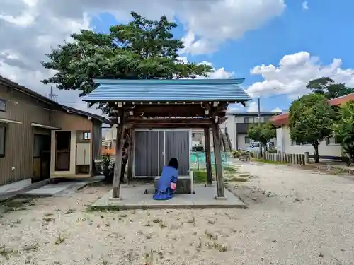 和爾良神社の手水舎