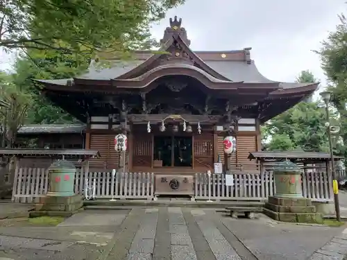 滝野川八幡神社の本殿・本堂