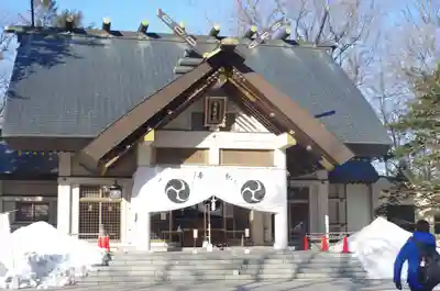 帯廣神社の本殿・本堂