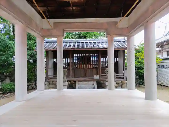 神明社(久地野)の本殿・本堂