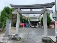 出来野厳島神社の鳥居