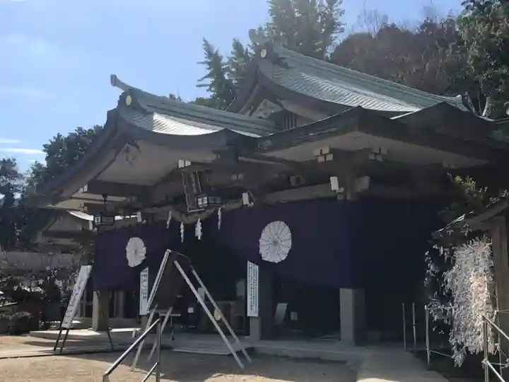 長崎縣護國神社の本殿・本堂