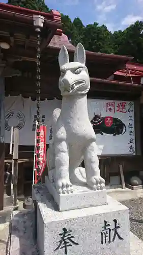 姫宮神社の狛犬