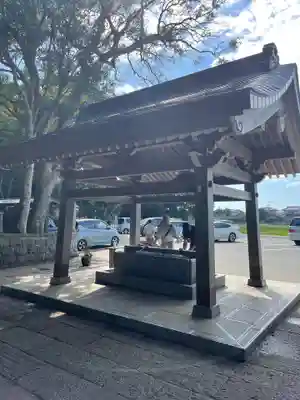 酒列磯前神社の手水舎