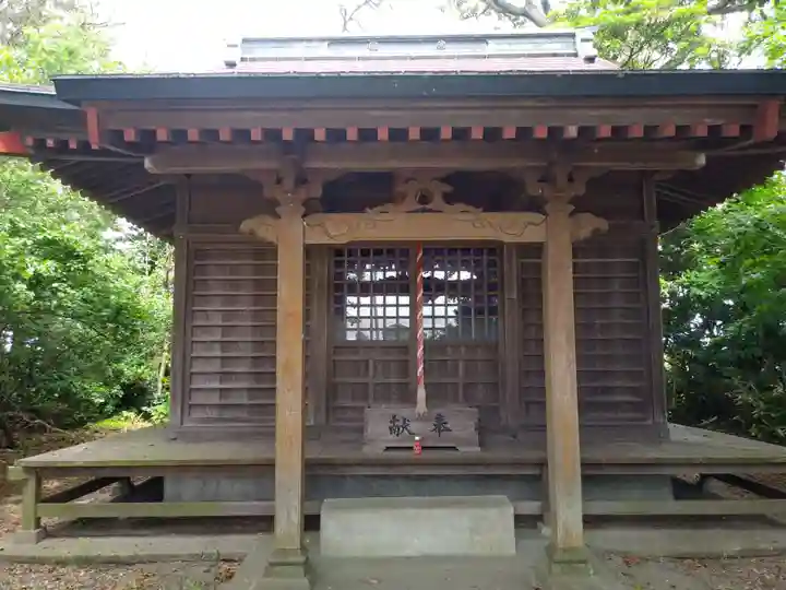 田畑不動尊の本殿・本堂