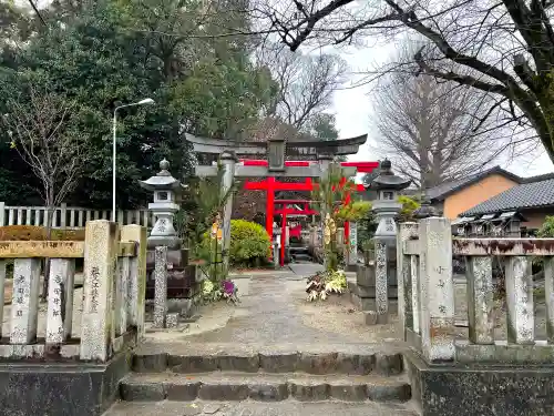 堤治神社の鳥居