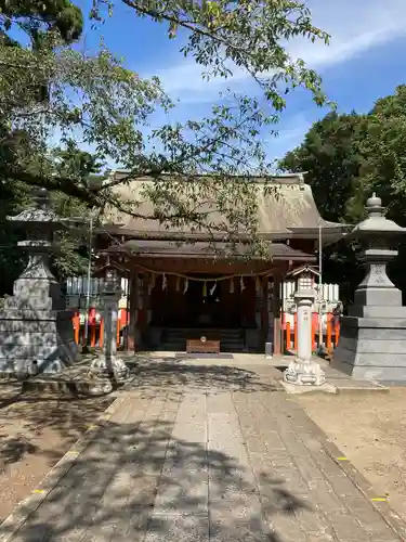 息栖神社の本殿