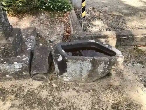 天村雲神社の手水