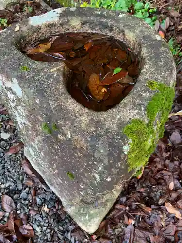 櫻田八幡宮の手水舎
