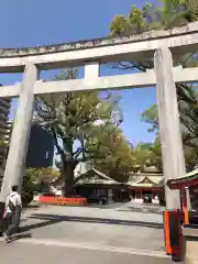 荒田八幡宮の鳥居