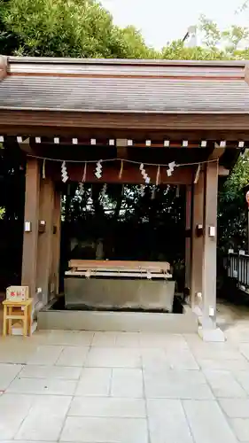 検見川神社の手水舎