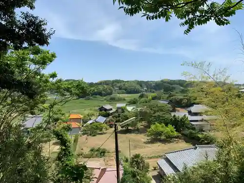 中谷神社の景色