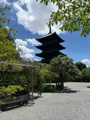 東寺(教王護国寺)の塔