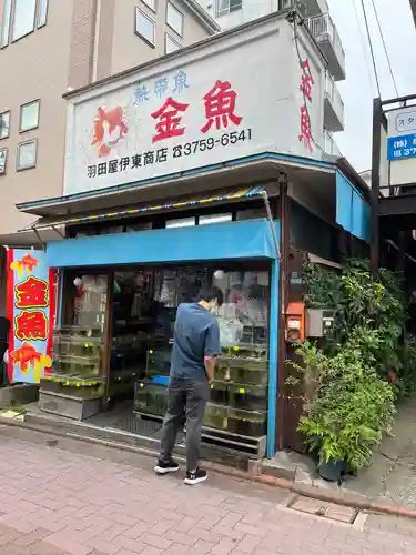 新田神社の周辺