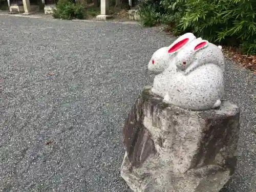 三尾神社の狛犬