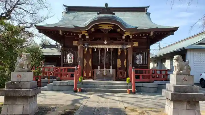 三谷八幡神社の本殿・本堂