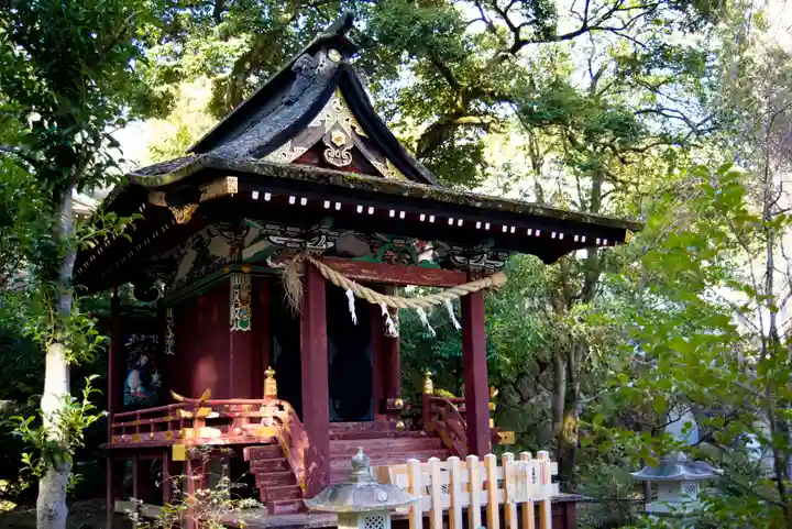 筑波山神社の末社・摂社