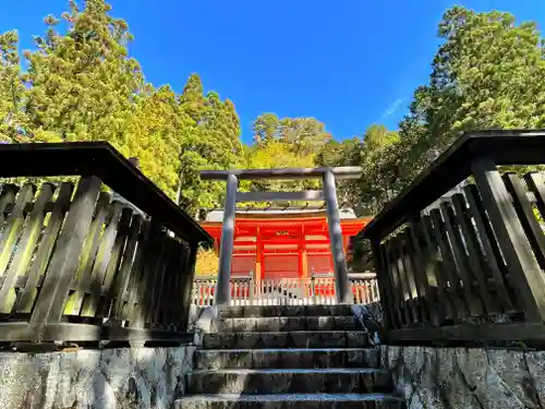 天河大辨財天社禊殿の鳥居